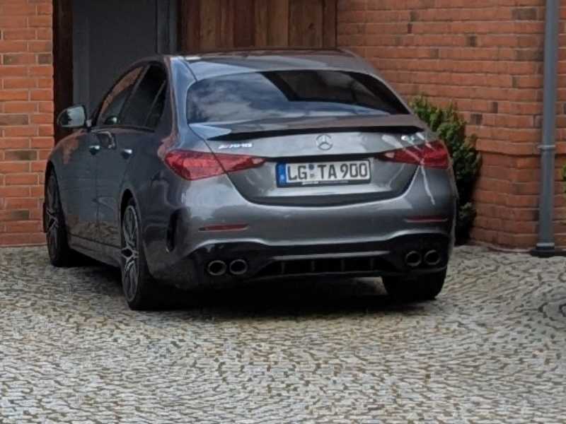 Mercedes-Benz C-Class AMG spotted in Cill Fhíonáin