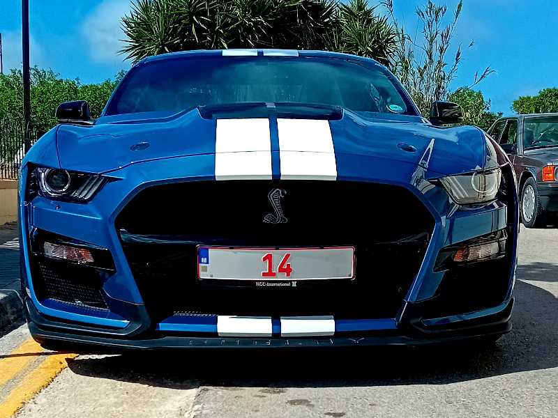 Ford Mustang Shelby GT500 spotted in Mellieħa