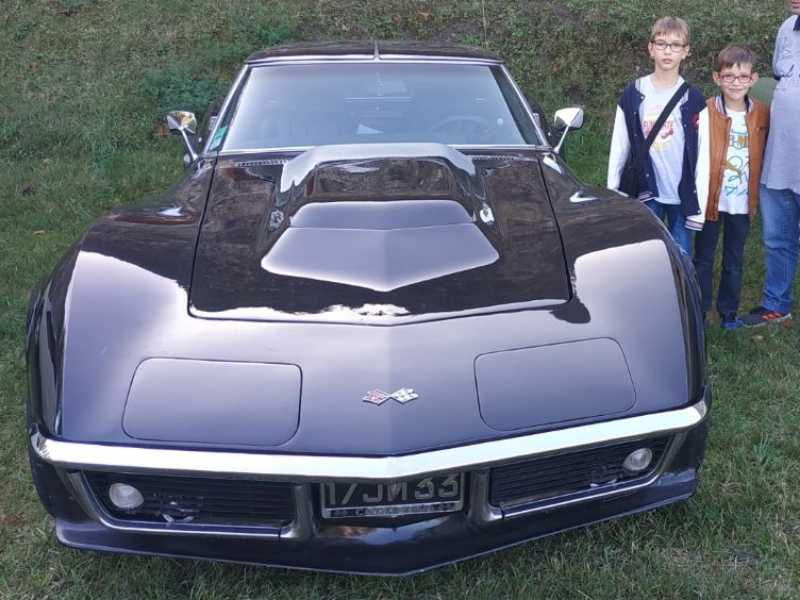 Chevrolet Corvette (1970) spotted in Blaye, France