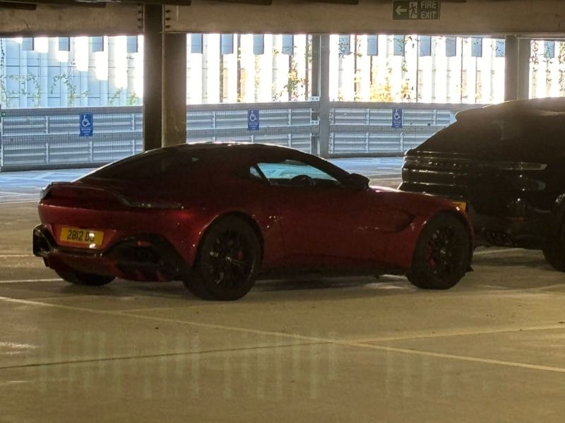 Aston Martin Vantage (2020) spotted in Manchester, United Kingdom