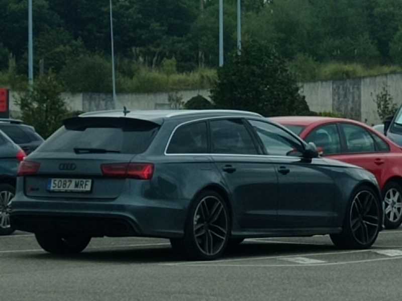 Audi RS6 Avant (2017) spotted in Oviedo, Spain