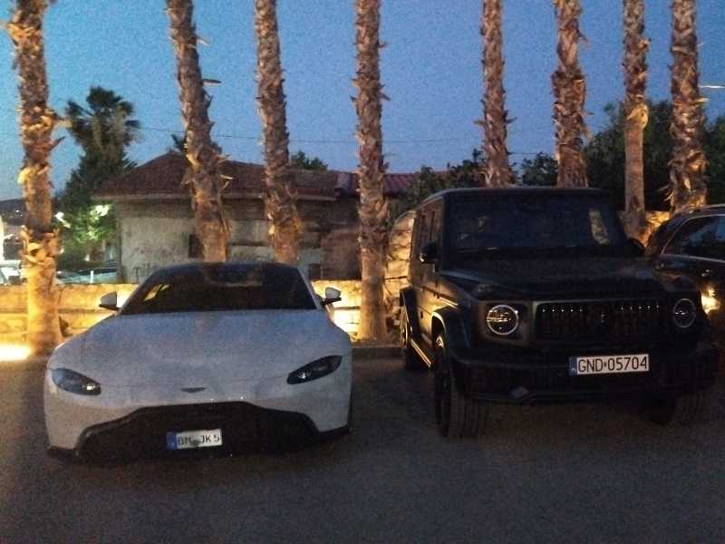 Aston Martin Vantage spotted in Kalamariá