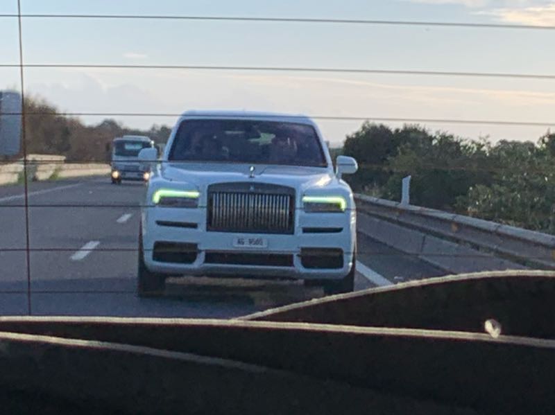 Rolls-Royce Cullinan spotted in Palma