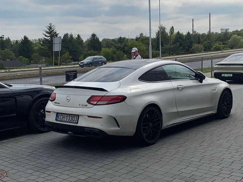 Mercedes-Benz C 63 AMG spotted in Katowice