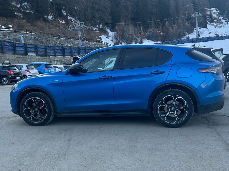 Alfa Romeo Stelvio Quadrifoglio spotted in Aosta