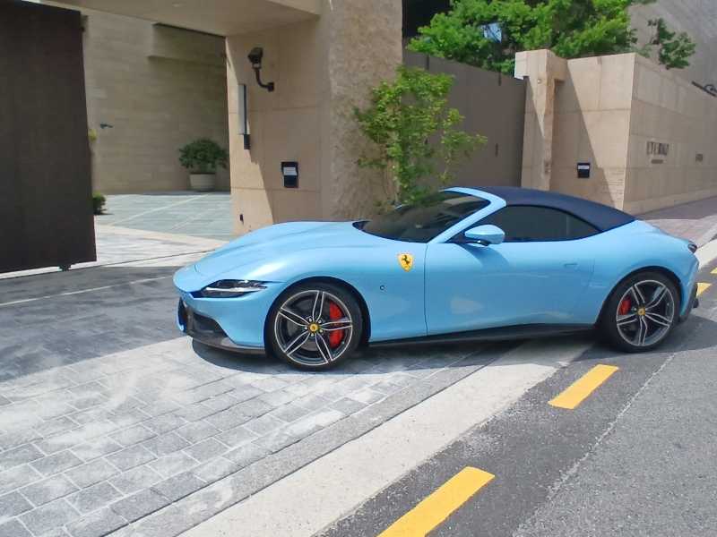 Ferrari Roma (2021) spotted in Seoul, South Korea