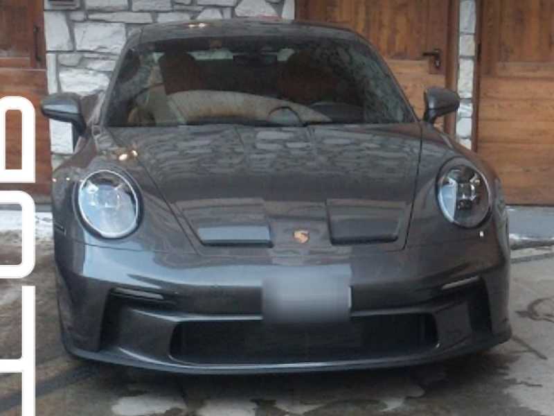 Porsche 911 GT3 spotted in Val-d'Isère