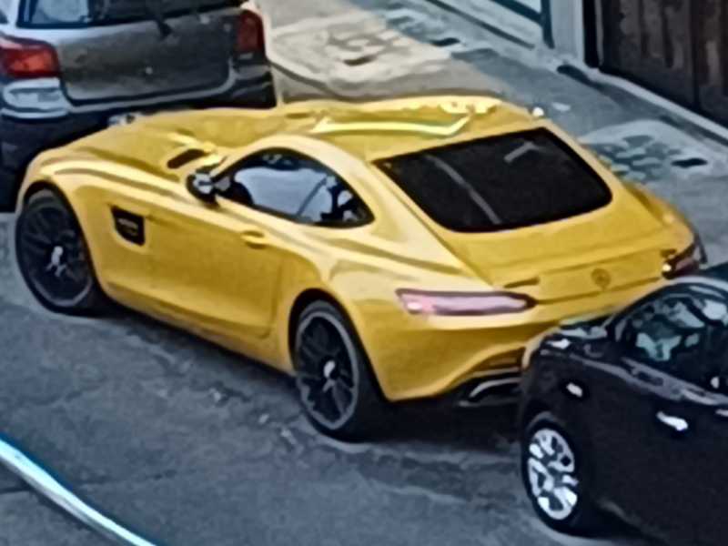 Mercedes-Benz AMG GT spotted in Turin
