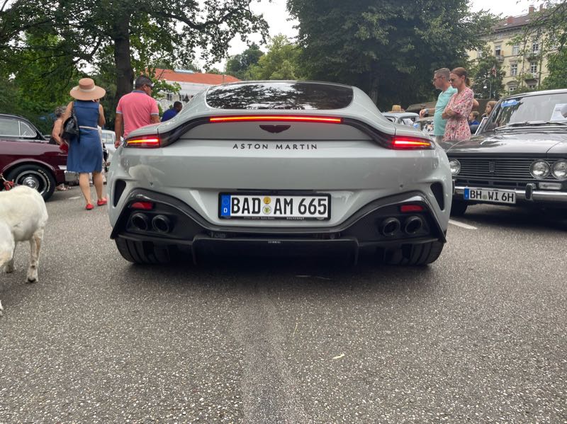 Aston Martin Vantage (2021) spotted in Baden-Baden, Germany