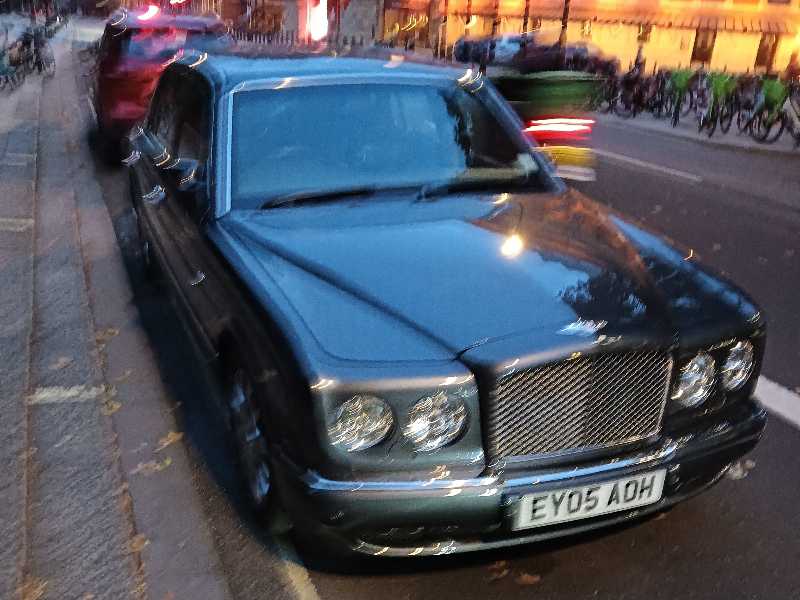 Bentley Arnage spotted in London