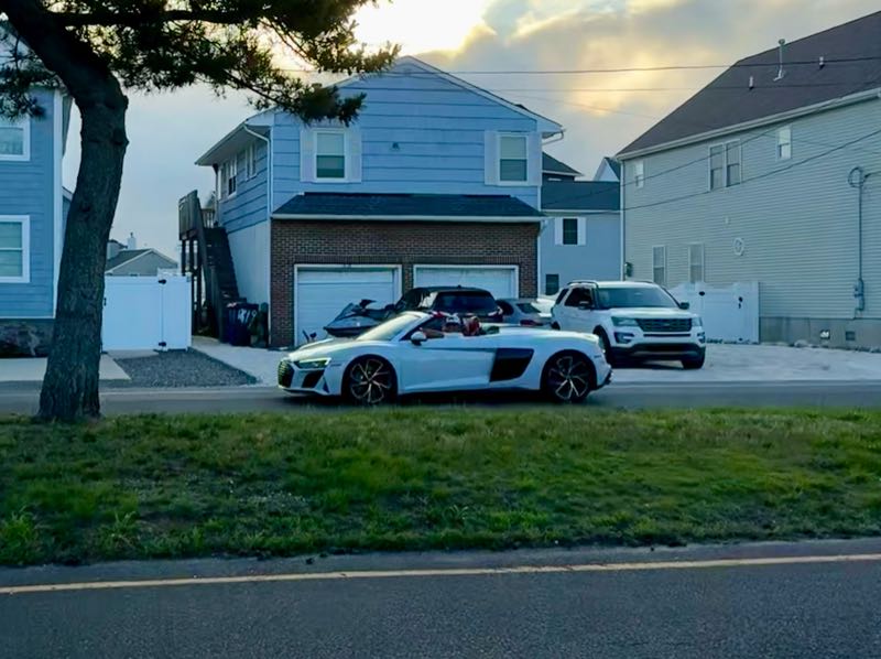 Audi R8 Spyder spotted in Toms River