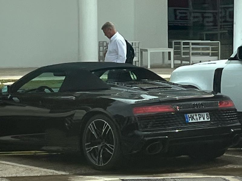 Audi R8 Spyder spotted in Alcúdia