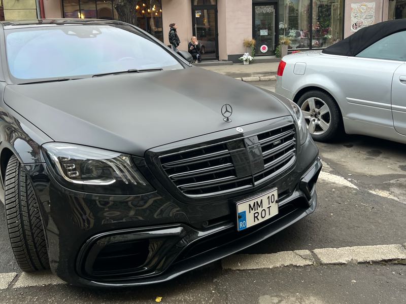 Mercedes-Benz S-Class spotted in Sighetu Marmaţiei