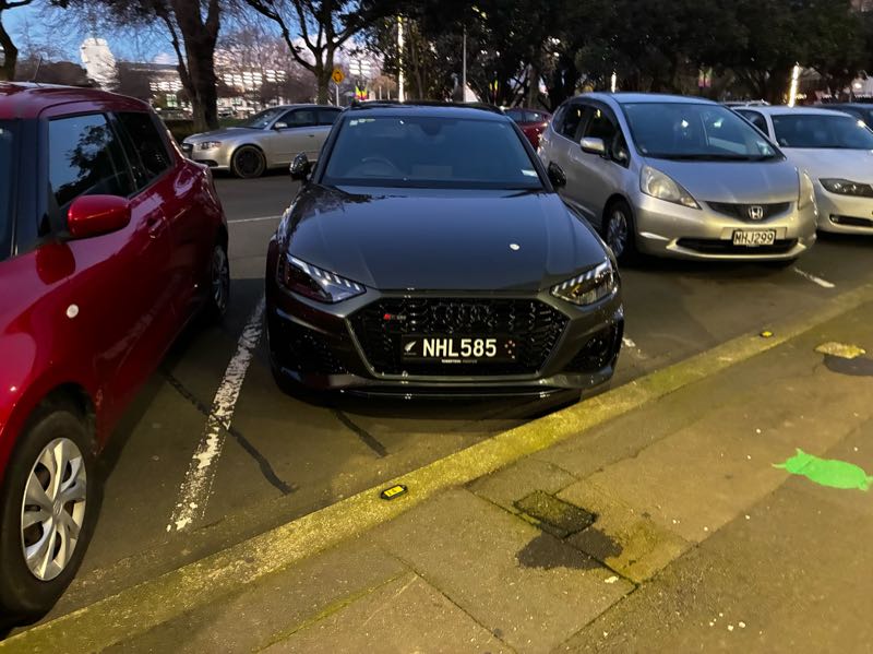 Audi RS5 spotted in Palmerston North