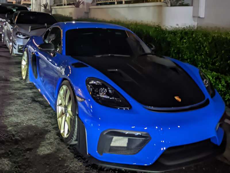 Porsche Cayman spotted in Semarang