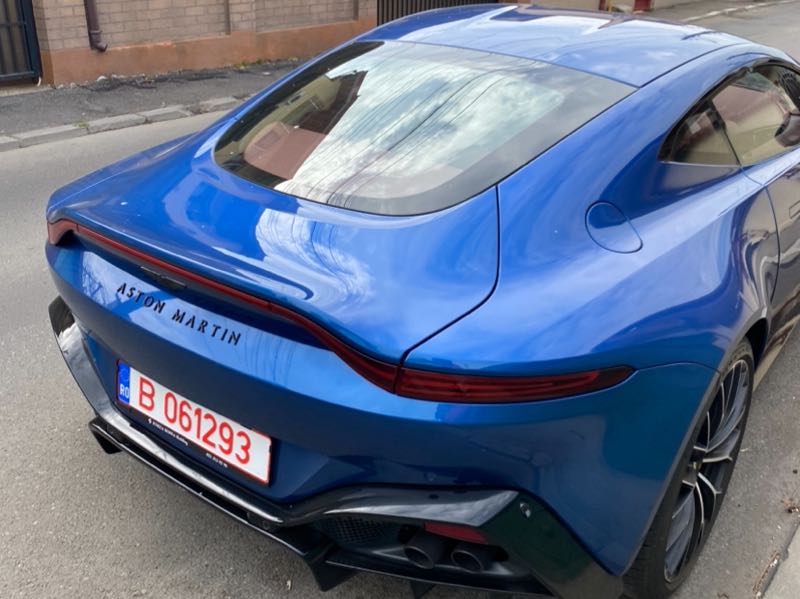 Aston Martin DB11 (2016) spotted in Bucharest, Romania