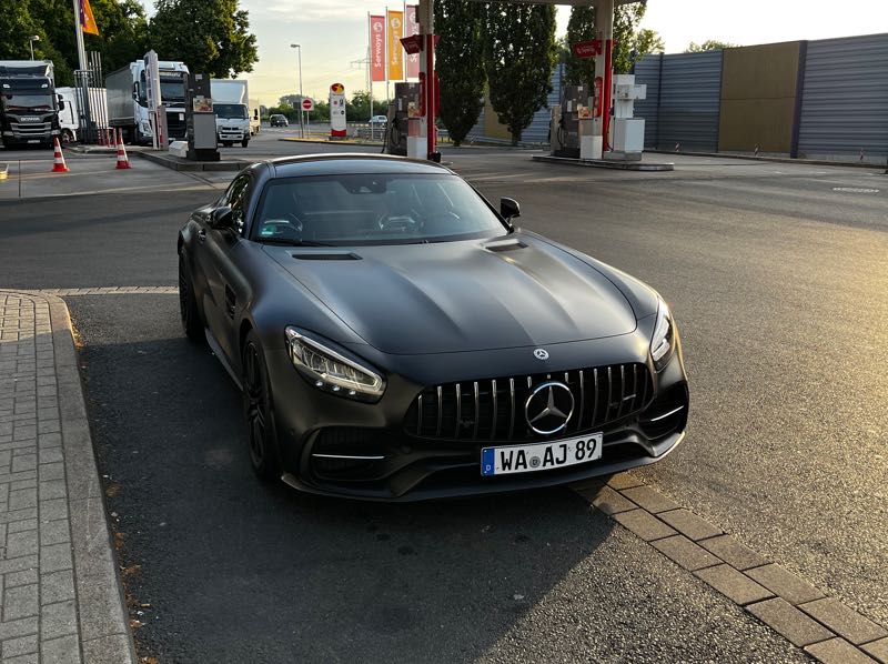 Mercedes-Benz AMG GT spotted in Göttingen