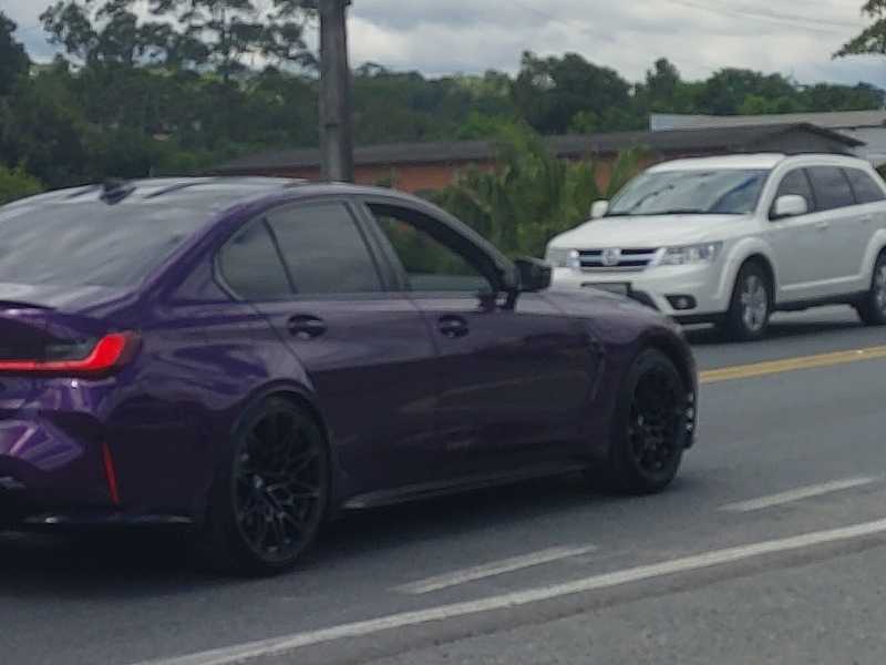 BMW M3 spotted in Blumenau