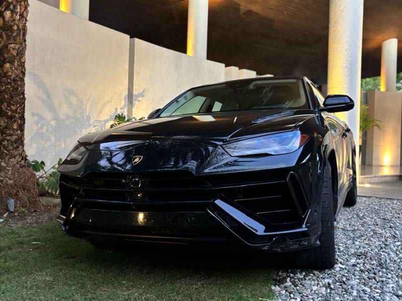 Lamborghini Urus spotted in Punta Cana