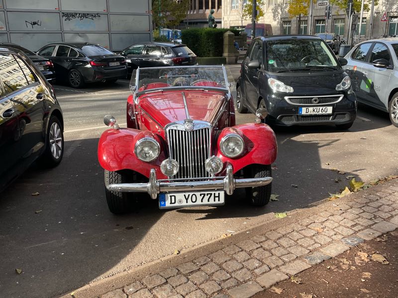MG TC spotted in Düsseldorf