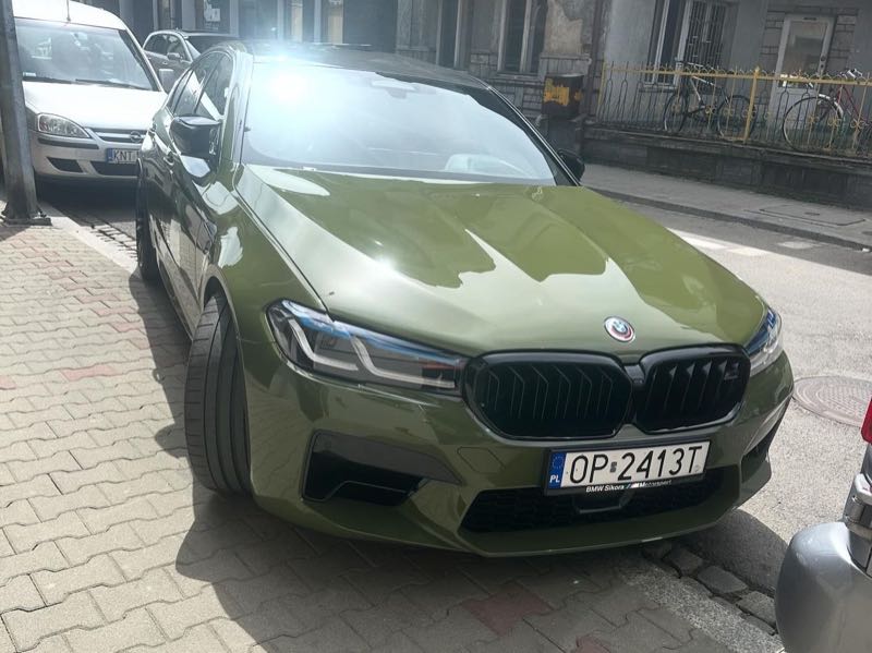 BMW M5 spotted in Nowy Targ