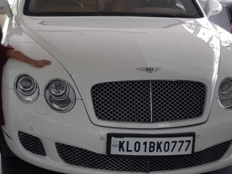 Bentley Continental GT spotted in Kanayannur