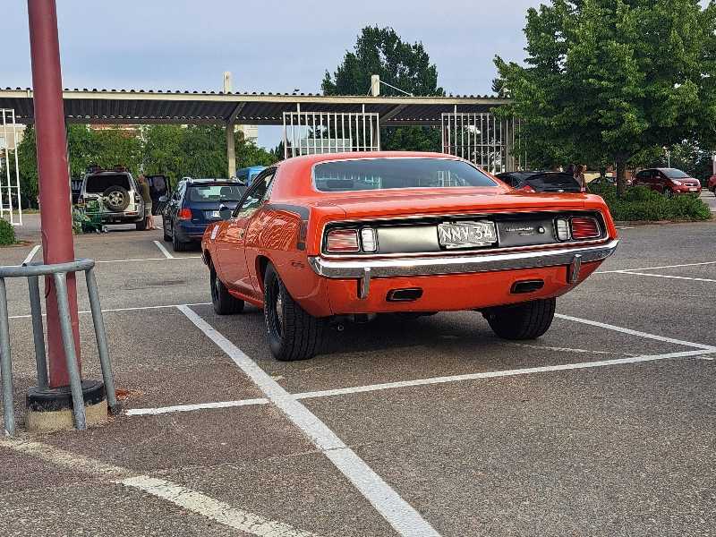 Plymouth Barracuda spotted in Espoo