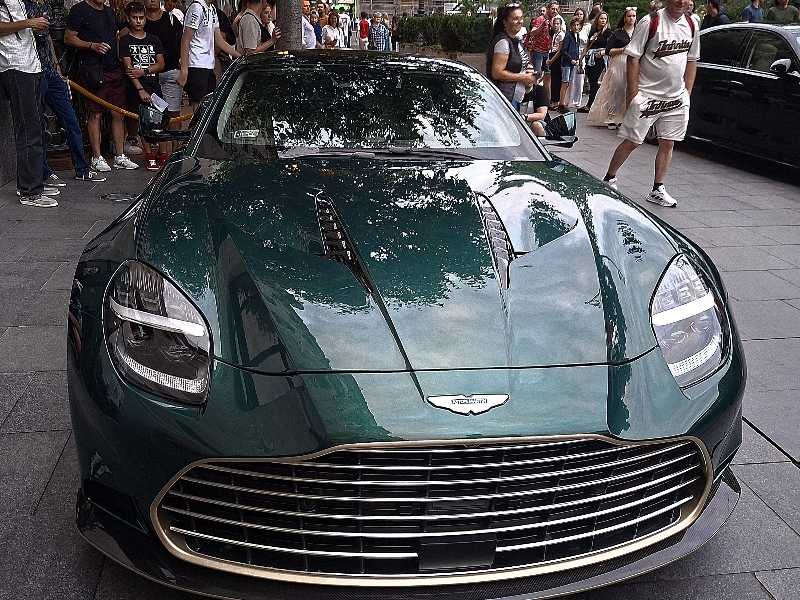 Aston Martin DBS Superleggera (2025) spotted in Budapest, Hungary