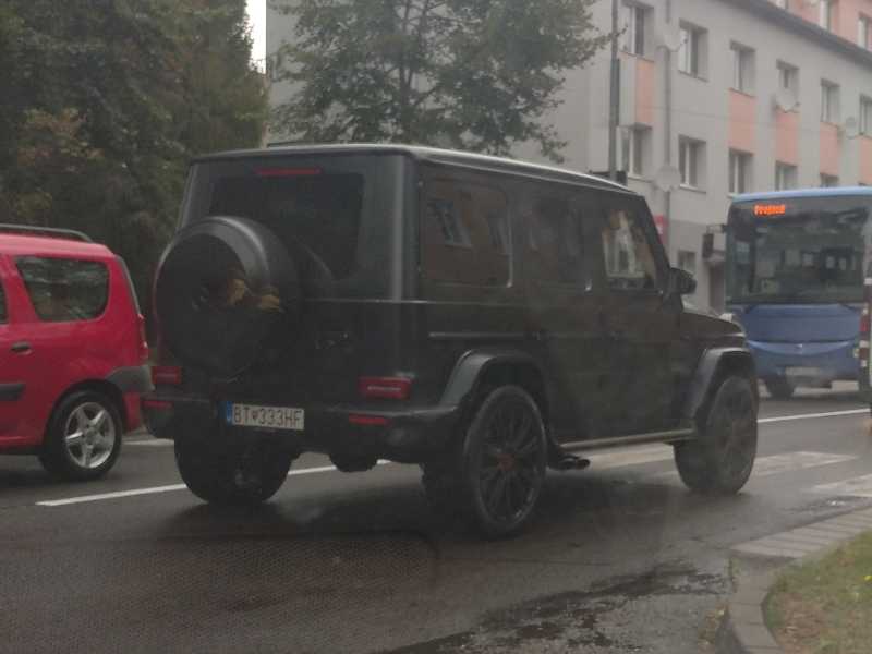 Mercedes-Benz G-Class spotted in Púchov