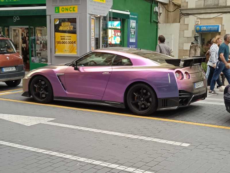 Nissan GT-R spotted in Torrelavega