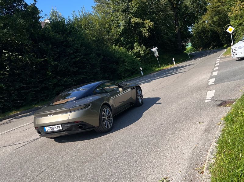Aston Martin DB11 (2016) spotted in Ainring, Germany