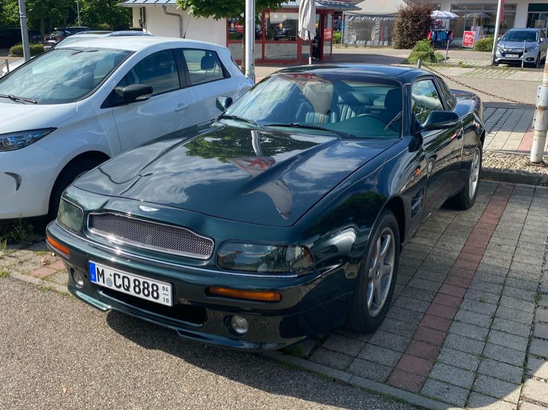 Aston Martin DB7 spotted in Ingolstadt