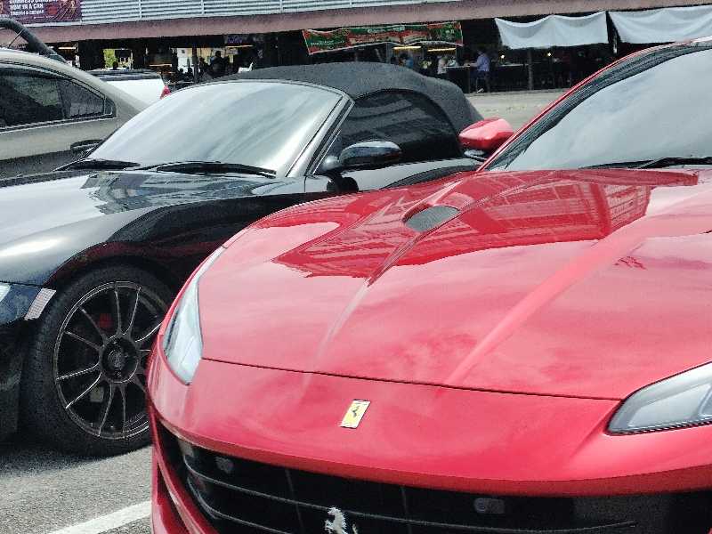 Ferrari Portofino (2018) spotted in Bintulu, Malaysia