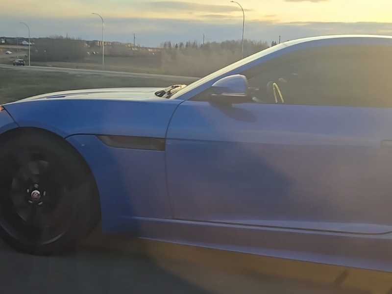 Jaguar F-Type spotted in Edmonton