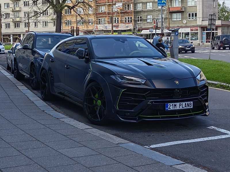 Lamborghini Urus spotted in Opava