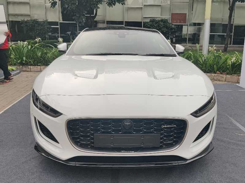 Jaguar F-Type (2022) spotted in Raipur, India
