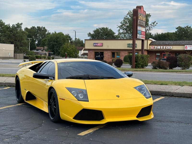 Lamborghini Murciélago spotted in Gary