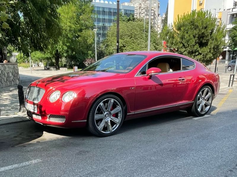 Bentley Continental GT spotted in Podgorica