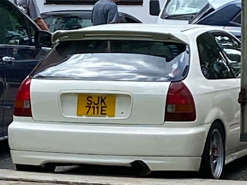 Honda Civic spotted in Singapore