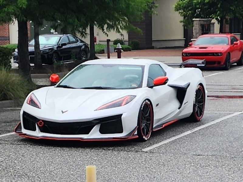 Chevrolet Corvette Z06 spotted in Newport News