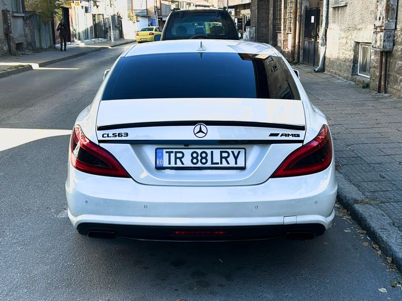 Mercedes-Benz CLS63 AMG spotted in Stara Zagora