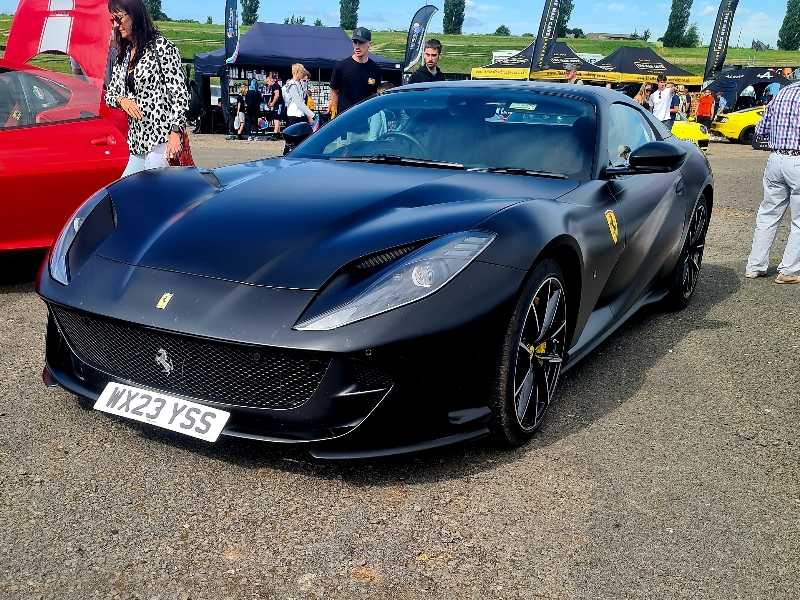 Ferrari 812 Superfast (2023) spotted in Leicester, United Kingdom