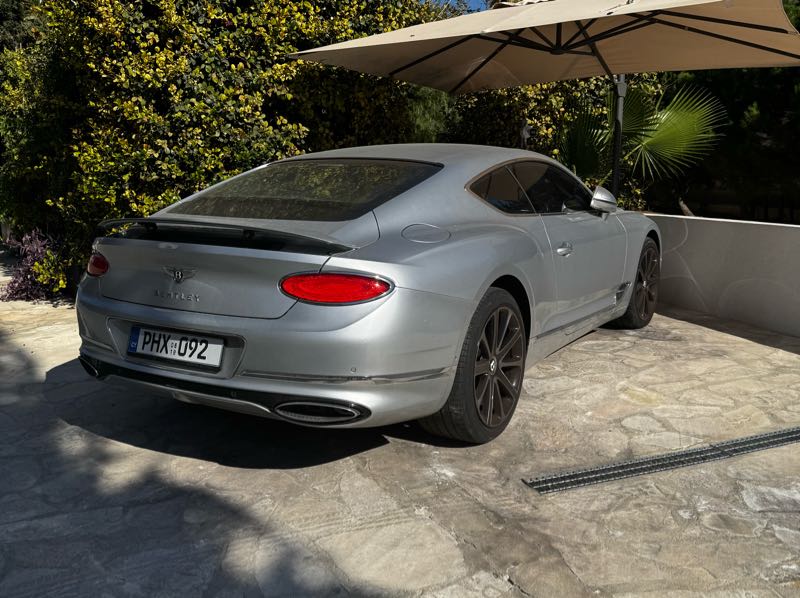 Bentley Continental GT (2020) spotted in Limassol, Cyprus