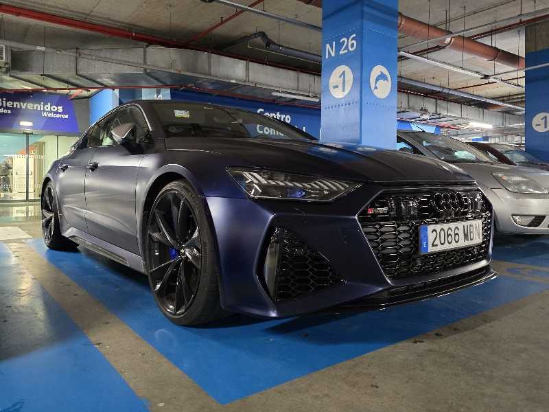 Audi RS7 spotted in A Coruña