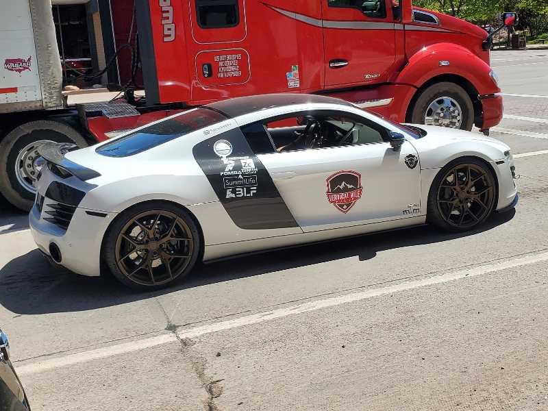 Audi R8 spotted in Moab