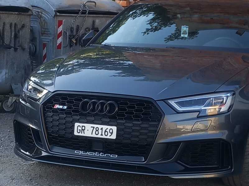 Audi RS3 spotted in Slavonski Brod