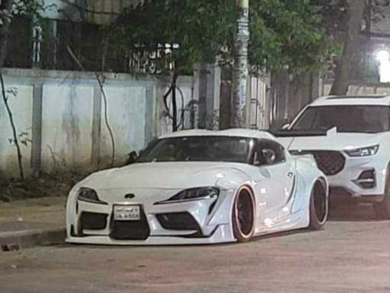 Toyota Supra (2020) spotted in Quezon City, Philippines