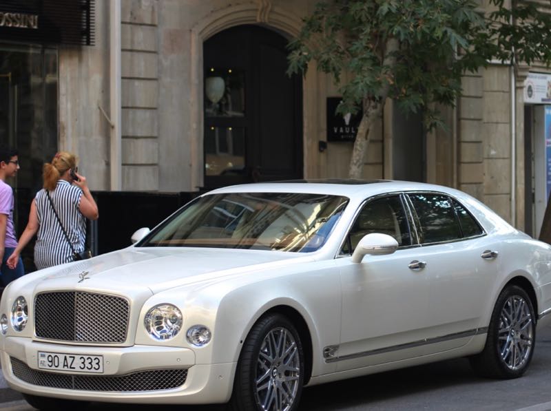 Bentley Mulsanne spotted in Qabala