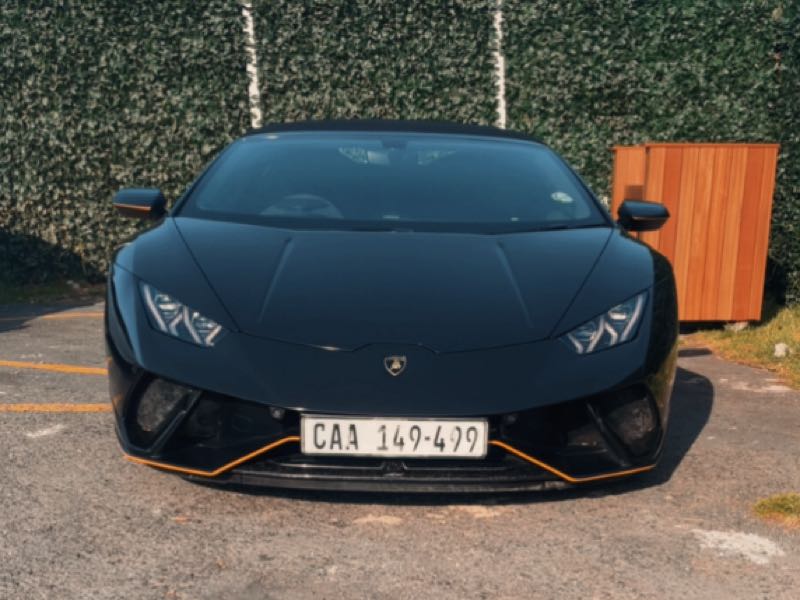 Lamborghini Huracán (2020) spotted in Cape Town, South Africa