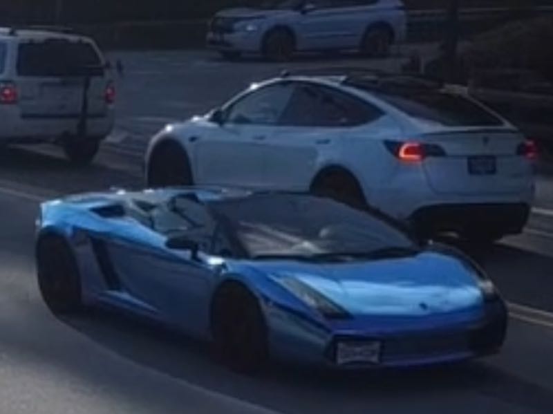 Lamborghini Gallardo spotted in Coquitlam